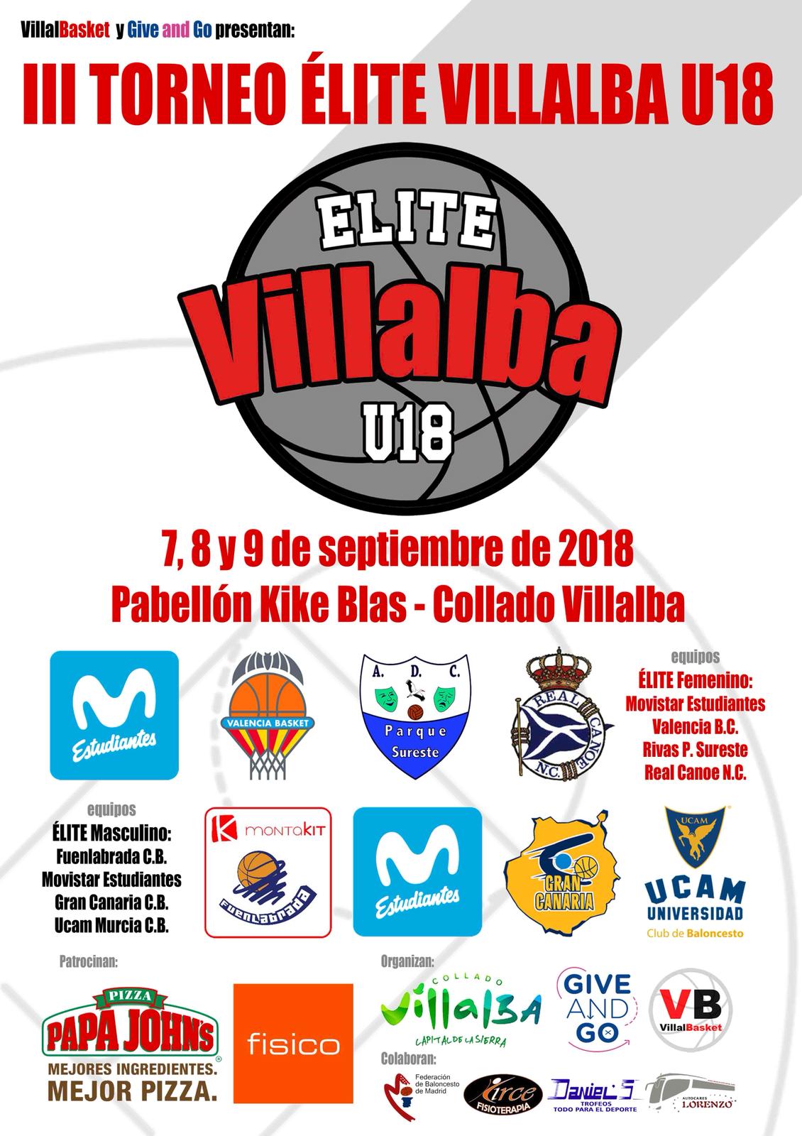 III Torneo Junior Élite Villalba’18