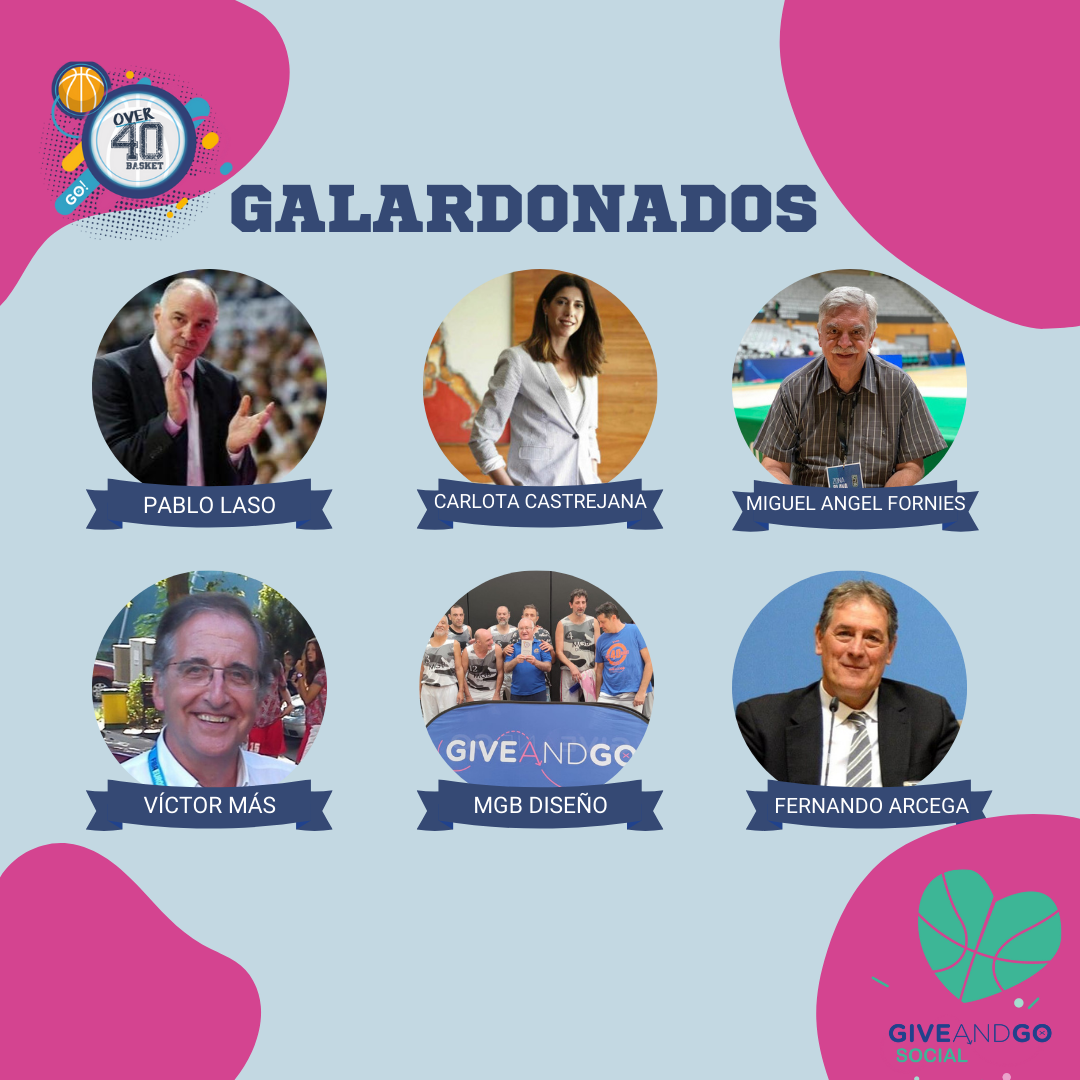 ¡GALARDONADOS GALA OVER40!